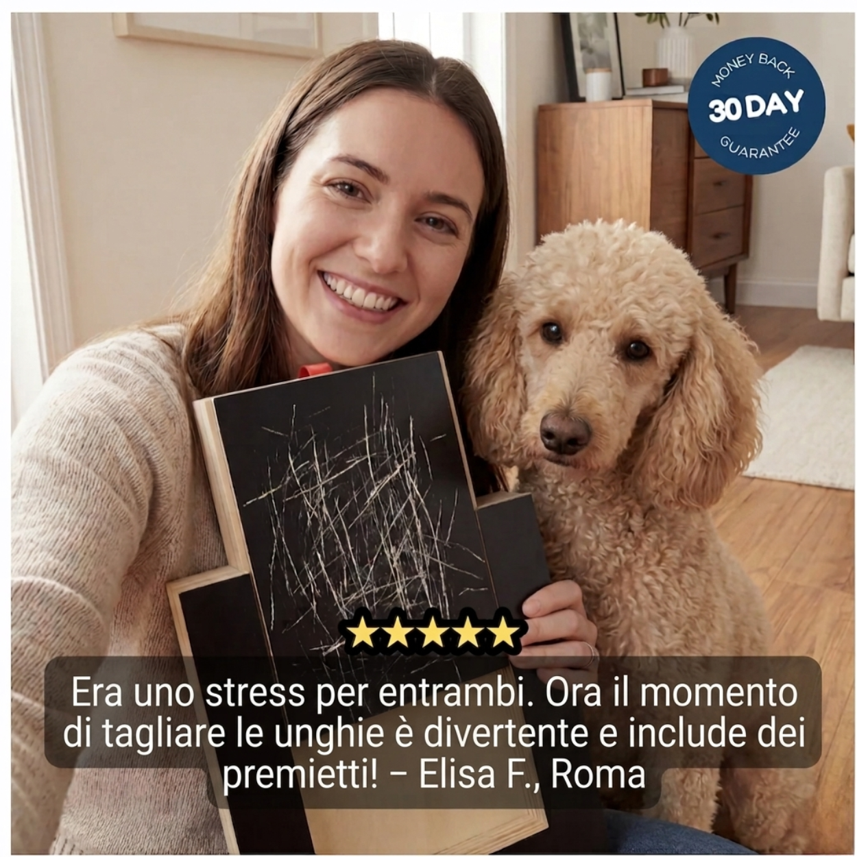 Tavoletta Lima Unghie per Cani Interattiva